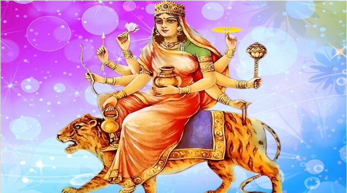 नवरात्रि के चौथे दिन हरे रंग के वस्त्र पहनकर करें मां कुष्मांडा की उपासना
